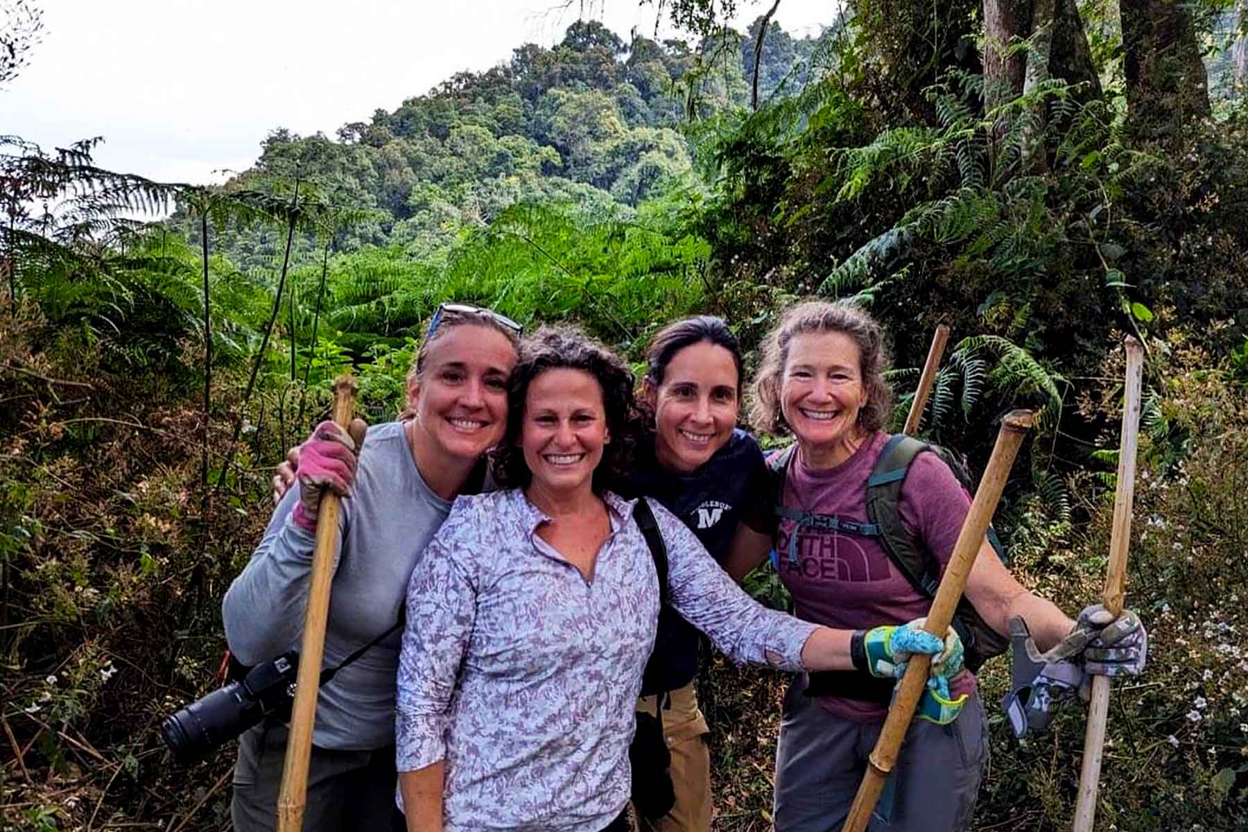 Hiking from Nkuringo to Buhoma